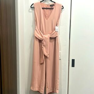 NWT Peach color Tahari Jampsuit Cropped